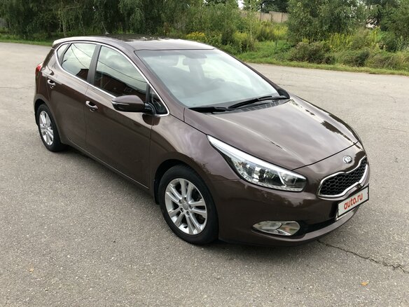 2014 Kia Ceed II, коричневый - вид 3