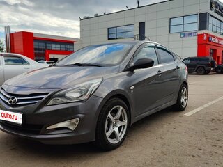 2014 Hyundai Solaris I, серый, 810000 рублей, вид 1