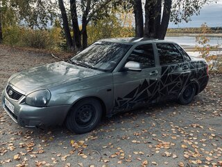 2008 Lada (ВАЗ) Priora I, серый, 170000 рублей, вид 5