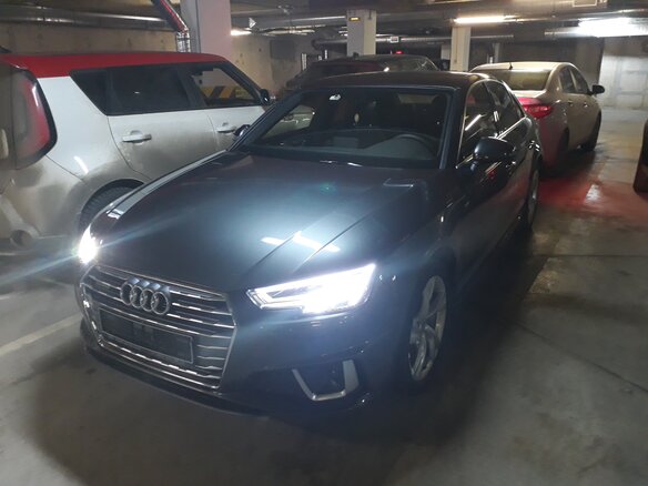 2018 Audi A4 V (B9), серый, 2700000 рублей - вид 1
