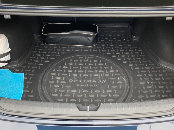 2018 Kia Optima IV Рестайлинг, синий, 2600000 рублей - вид 14
