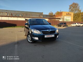 2012 Skoda Fabia II Рестайлинг, синий, 790000 рублей, вид 1