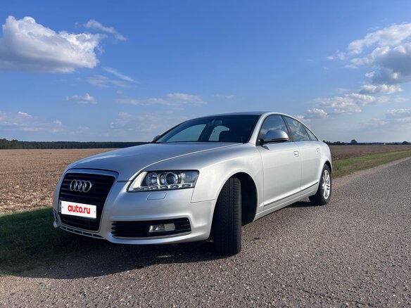 2009 Audi A6 III (C6) Рестайлинг, серебристый, 1100000 рублей