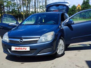 2009 Opel Astra GTC H Рестайлинг, синий, 440000 рублей, вид 2