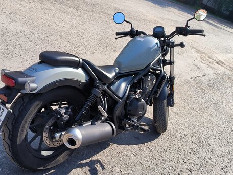 2024 Honda CMX 500 Rebel, серый, 930000 рублей, вид 4