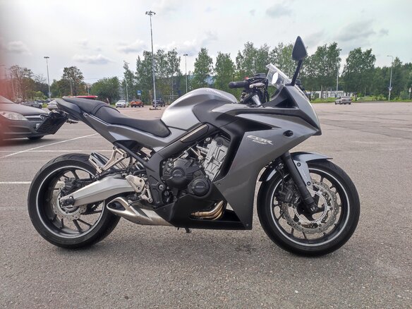 2015 Honda CBR 650F, серый, 525000 рублей