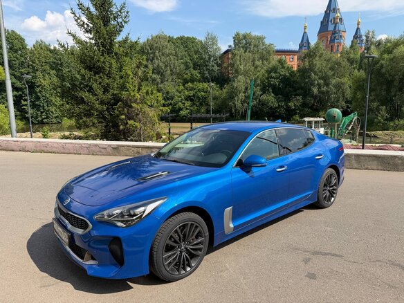 2019 Kia Stinger I, синий - вид 15