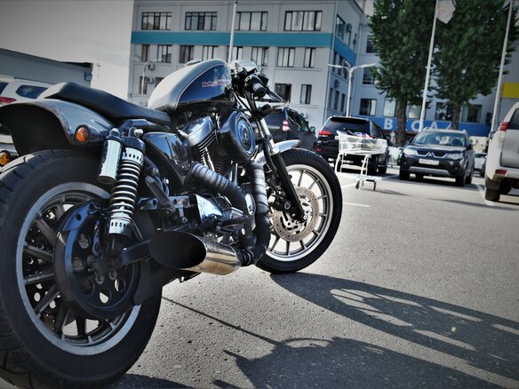 1996 Harley-Davidson Sportster 1200, серый - вид 3