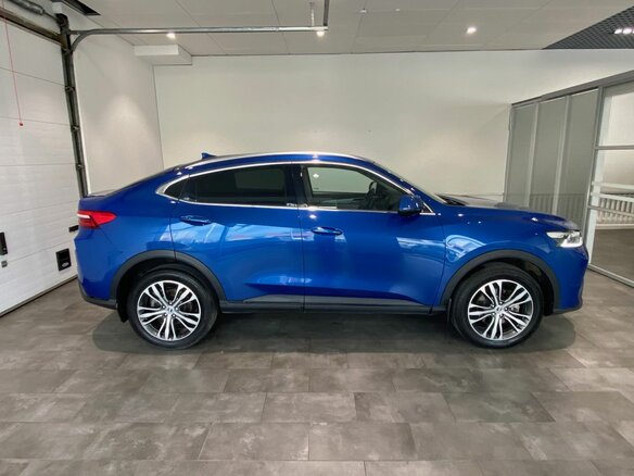 2022 Haval F7x I Рестайлинг, синий - вид 3