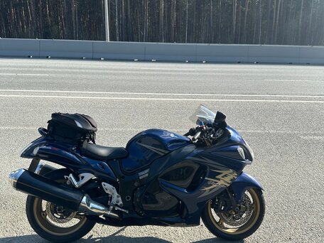 2008 Suzuki GSX 1300 R Hayabusa, синий, 560000 рублей, вид 2