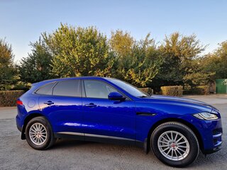 2017 Jaguar F-Pace I, синий, 3150000 рублей, вид 3
