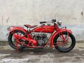 1926 Indian Scout, красный - вид 1