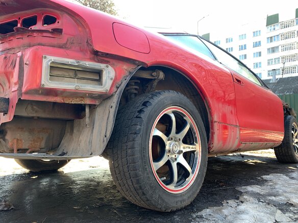 1998 Mitsubishi Eclipse II, красный - вид 5
