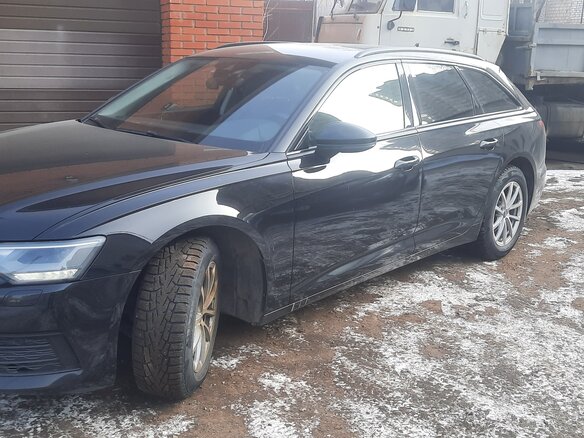 2019 Audi A6 40 TDI V (C8), чёрный, 3700000 рублей - вид 15