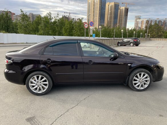 2006 Mazda 6 I (GG) Рестайлинг, пурпурный, 725000 рублей - вид 7