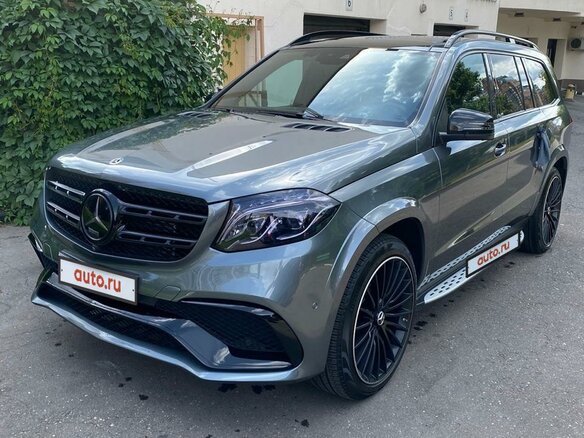 2016 Mercedes-Benz GLS 350 d I (X166), серый