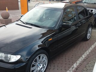 2003 BMW 3 серии N42 316i IV (E46) Рестайлинг, чёрный, 850000 рублей, вид 3