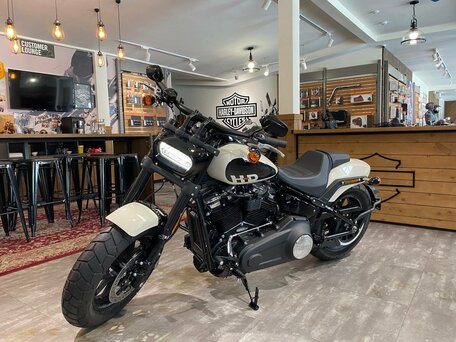 2022 Harley-Davidson Fat Bob, бежевый, 3100000 рублей, вид 3