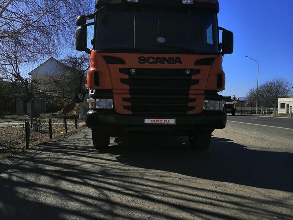2012 Scania P-series, оранжевый - вид 1