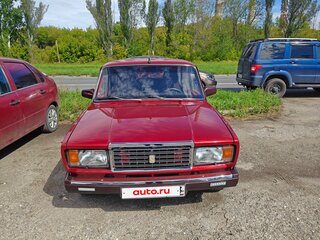 2005 Lada (ВАЗ) 2107, пурпурный, 320000 рублей, вид 2