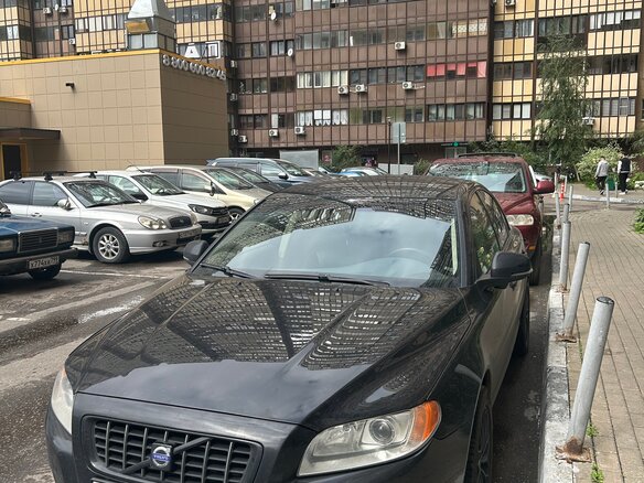 2008 Volvo S80 II, чёрный, 1200000 рублей