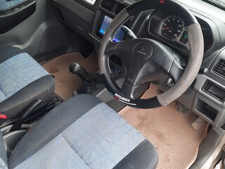 1999 Mitsubishi Pajero Mini II, серый, 395000 рублей, вид 3