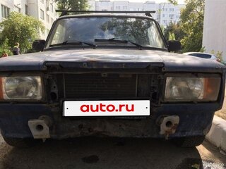 2005 Lada (ВАЗ) 2107, синий, 100000 рублей, вид 2