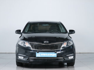 2015 Kia Rio III Рестайлинг, чёрный, 929000 рублей, вид 2