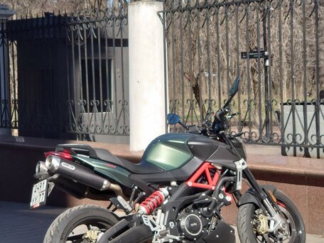 2018 Aprilia SL 900 Shiver, зелёный, 555555 рублей, вид 5