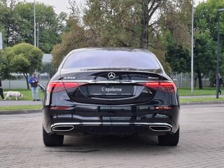 2021 Mercedes-Benz S-Класс 450 4MATIC VII (W223), чёрный, 11590000 рублей, вид 4
