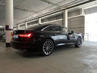 2020 Audi A6 45 TFSI V (C8), чёрный, 3600000 рублей, вид 4