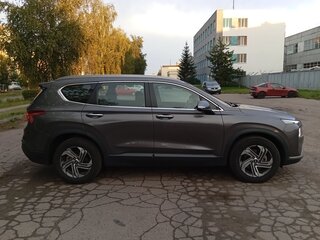 2020 Hyundai Santa Fe IV Рестайлинг, серый, 3390000 рублей, вид 4