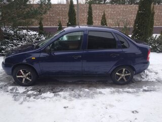 2006 Lada (ВАЗ) Kalina I, синий, 270000 рублей, вид 4