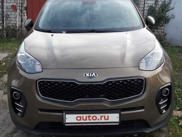 2016 Kia Sportage IV, коричневый