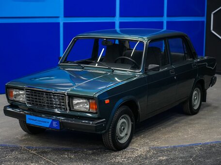 2011 Lada (ВАЗ) 2107, зелёный, 680000 рублей, вид 2
