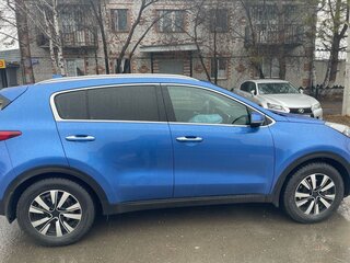 2019 Kia Sportage IV Рестайлинг, синий, 2450000 рублей, вид 2
