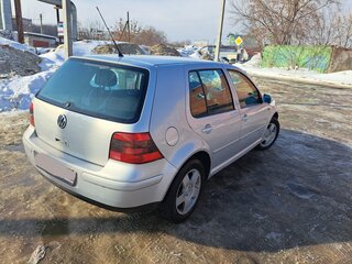 1998 Volkswagen Golf IV, серый, 350000 рублей, вид 4
