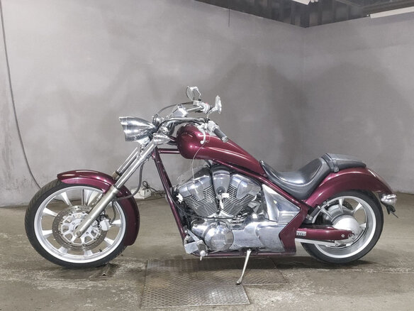 2012 Honda VT 1300CX Fury, красный, 760000 рублей - вид 1