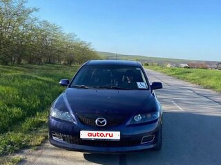 2006 Mazda 6 I (GG) Рестайлинг, синий, 720000 рублей, вид 3