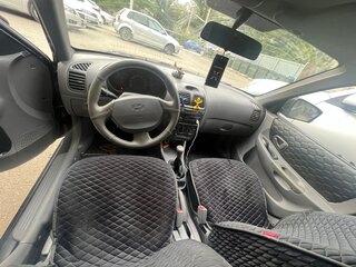 2005 Hyundai Accent ТагАЗ II, чёрный, 380000 рублей, вид 4