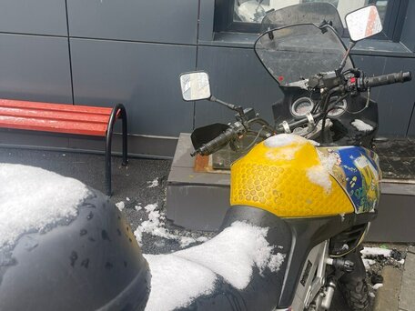 2002 Suzuki V-Strom 1000, жёлтый, 410000 рублей, вид 3