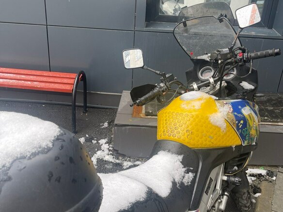 2002 Suzuki V-Strom 1000, жёлтый, 410000 рублей - вид 2
