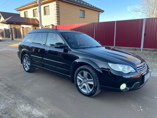 2008 Subaru Outback III Рестайлинг, чёрный, 1500000 рублей, вид 3