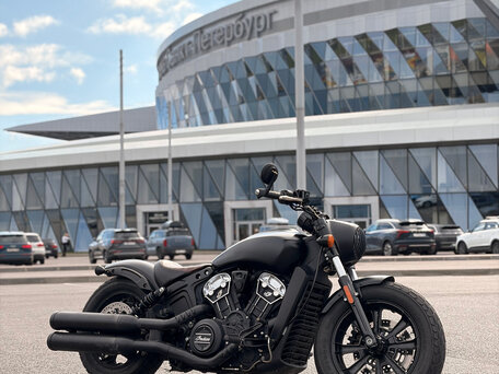 2021 Indian Scout, чёрный, 1060000 рублей, вид 1