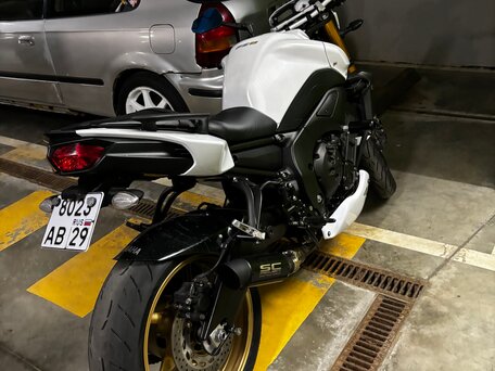 2011 Yamaha FZ8, белый, 600000 рублей, вид 2