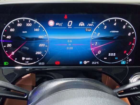 2025 Mercedes-Benz E-Класс 300 VI (W214, S214), чёрный - вид 7