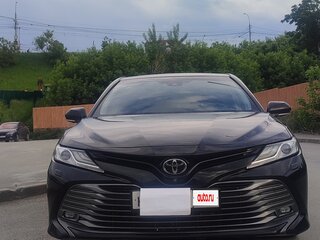2019 Toyota Camry VIII (XV70), чёрный, 3100000 рублей, вид 1