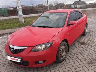 2006 Mazda 3 I (BK) Рестайлинг, красный, 300000 рублей, вид 1