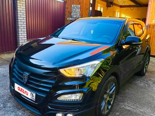 2015 Hyundai Santa Fe III, чёрный, 2320000 рублей, вид 2
