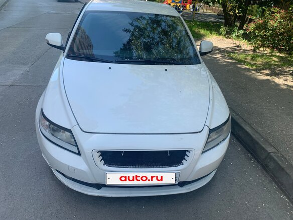 2011 Volvo S40 II Рестайлинг, белый